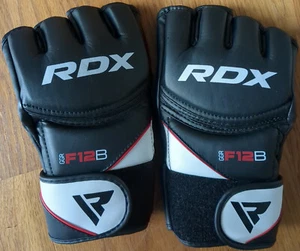 RDX Boxhandschuh und Innenhandschuh schwarz, Größe S - Bild 1 von 4