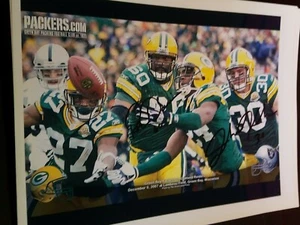 JOHN KUHN & ROB DAVIS Packers Shippensburg AUTOGRAPHED 8x10 - Picture 1 of 1
