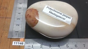 JASPE POLYCHROME XXL de Madagascar pierre roulée lithotherapie reiki collection - Imagen 1 de 3