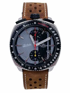 Watch Mondia Bolide Chrono 1 25/32in Steel Skin Mi800AK/370 on Sale New - Picture 1 of 8