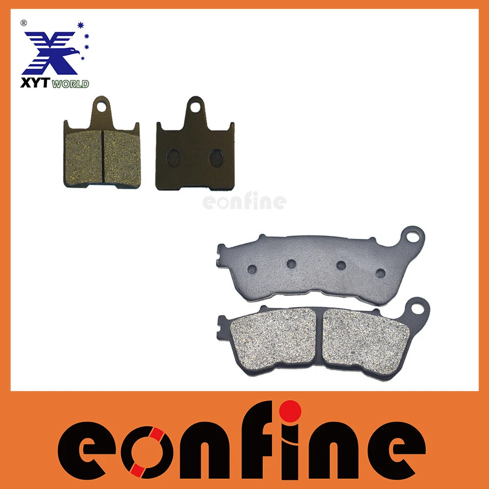 Pastilhas de freio dianteiro+traseiro para HARLEY DAVIDSON SPORTSTER XL1200V SeventyTwo 2014-2016 - Imagem 1 de 1