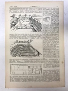 The Electrical Treatment of Sewage: The Engineer 1889 - Picture 1 of 2
