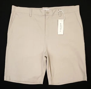 Pantalones Cortos Five Four Para Hombre Cheshire Talla 38 Clásicos Arena Tiro Alto 9" Entrepierna Nuevos con Etiquetas - Imagen 1 de 7