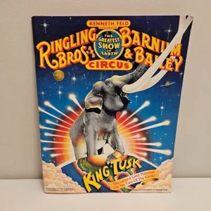 Ringling Bros Barnum & Bailey Circus Souvenir Program 1988 117th Edition +Poster - Picture 1 of 7