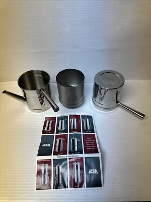 Ilsa Napoletana Cafetera Espresso Acero Inoxidable Pulido 18/10, 6 Tazas Ita Foto 1 de 4