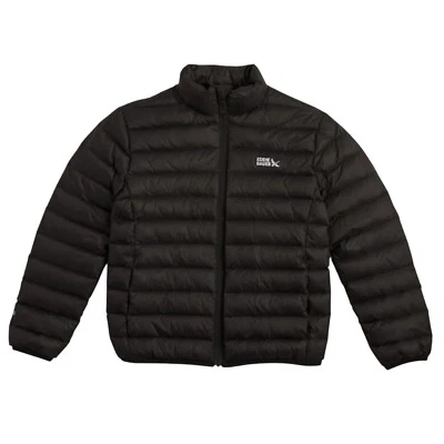 Chaqueta de Plumón Eddie Bauer Niños Talla Mediana 7 8 650 Abrigo Empacable Juvenil Niños Negro Foto 1 de 4