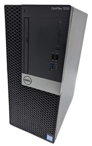 Dell OptiPlex 7070 MT Desktop i7-9700 3.00GHz 16GB RAM 256GB NVMe Windows 11 Pro - Picture 1 of 16