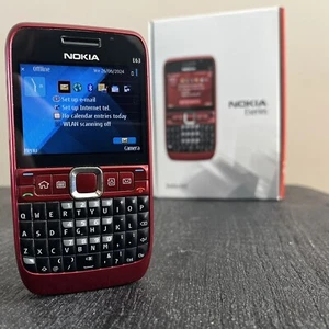 Nokia E63 Red complete in box - Afbeelding 1 van 5