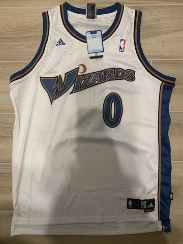 Adidas Gilbert Arenas Washington Wizards Sewn Basketball Jersey Men's XLarge NWT Cover