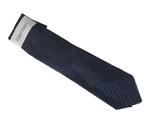Corbata Calvin Klein Para Hombre De Seda K10K107547-0G2 Navy #38 - Imagen 1 de 2