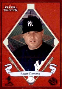 2002 Fleer Tradition #500 Roger Clemens New York Yankees - Picture 1 of 1
