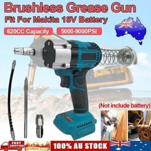 Brushless Electric Grease Gun 620cc Cartridges 9000PSI For Makita 18V Battery AU - Picture 1 of 13