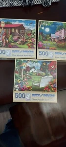 500 Pieces Puzzles 18x24 In , 3 Units - Picture 1 of 5