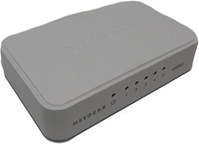 NETGEAR 5-Port Gigabit Ethernet Unmanaged Switch, Desktop, White  - Image 1 of 4