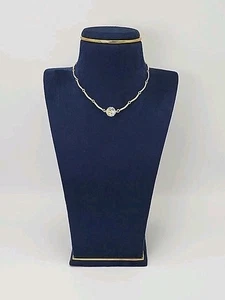 Gargantilla Sarah Coventry AB Moda Collar Tono Dorado 16" - Imagen 1 de 6