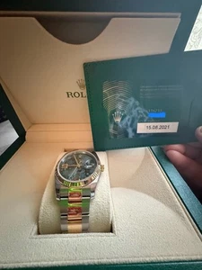 Rolex Datejust 18k gold fluted bezel Dial 36mm ref  116233 - Picture 1 of 16
