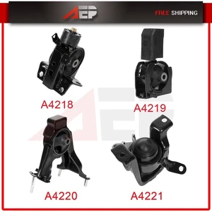 For Toyota Corolla 2003 2004-2008 1.8L Engine Motor Mount Kit Auto Set 4Pcs - Picture 1 of 10