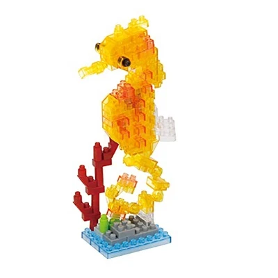 nanoblock - Sea Friends - Seahorse  Collection Series Building Kit From Japan - Image 1 of 4