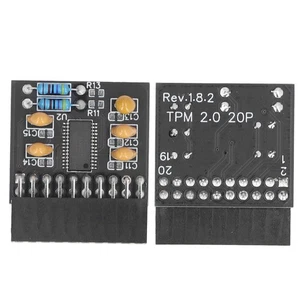 TPM 2.0-Modul 20-polig LPC Pro Remote Card Kryptographiemodul-Board Für PC - Bild 1 von 22