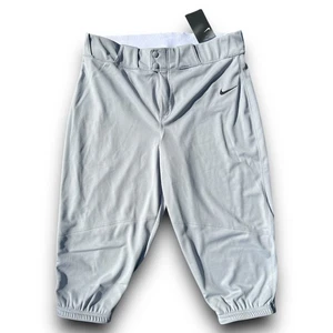 Nike - Pantaloni da baseball Vapor High - Knicker Style Uomo XL - BQ5400-052 - Grigio - Foto 1 di 15