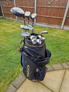Full Set R/H Golf Clubs And Bag Excellent Starter Set VGC See Full Description - Picture 1 of 23