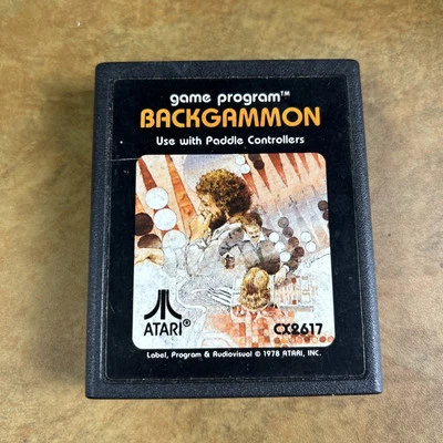 Backgammon - Atari 2600 Game - Image 1 of 3