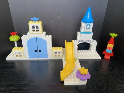 Lego Duplo Princess Castle House Park Slides Flowers Windows Set NEW - Image 1 of 4