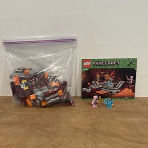 LEGO Minecraft: The Nether Railway (21130) Completo di manuale no scatola LEGGI! - Foto 1 di 4