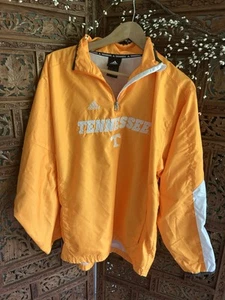 Adidas Youth Tennessee Bright Orange Quarter-Zip Jacket Size XL - Picture 1 of 7
