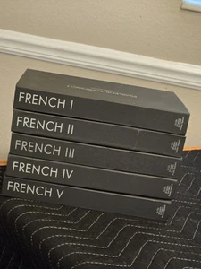 FRENCH Language levels 1 2 3 4 5 Gold edition 80 CD's Audio Study by Pimsleur - Picture 1 of 10