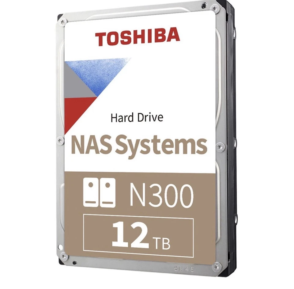 Disco duro Toshiba N300 HDWG51CXZSTA 12 TB - 3,5" interno - SATA [SATA/600] NUEVO Foto 1 de 1