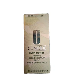Clinique Even Better Make-up Breitspektrum LSF WN 98 CREME KARAMELL 1 Unze Foundation - Bild 1 von 1