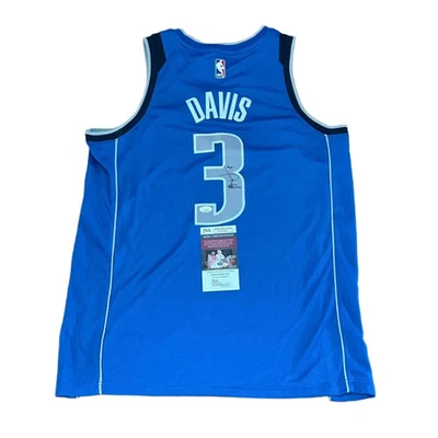 Футболка с автографом Энтони Дэвиса из Dallas Mavericks сертификат подлинности JSA - Изображение 1 из 4