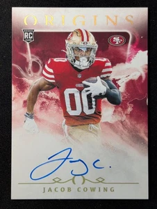 2024 Panini Origins - Rookie Autographs Jacob Cowing #RAU-JCO (AU, RC) - Picture 1 of 3