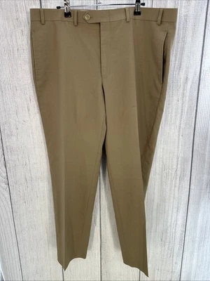 Pantalones Lauren Ralph Lauren Para Hombre 38x30 Lana Tostada Vestido Pantalones Total Comodidad Clásico Foto 1 de 4