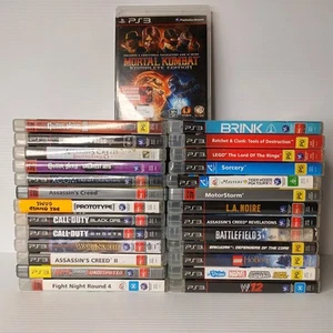 27 x PS3 Game Bundle Bulk Lot of Sony PlayStation PAL Titles Mixed - Picture 1 of 7