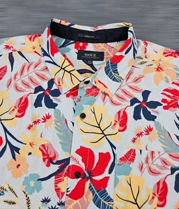 Roark Men's XXL Multicolor Desert Tropics Button Up Short Sleeve Shirt - Picture 1 of 4