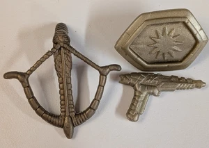 Sectaurs Zak Shield, Armbrust & Blaster Zubehör 1985 Coleco - Bild 1 von 2