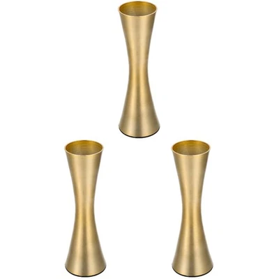  Set of 3 Blumenvase Modern Blumenständer Metall Moderne Blumenvasen - Bild 1 von 4