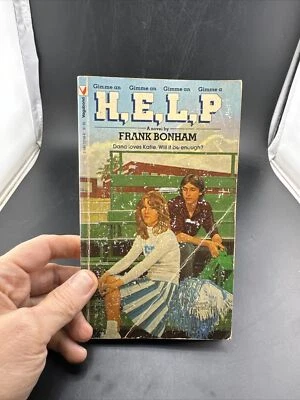 1980 Vintage Gimme a H, Gimme an E, Gimme an L, Gimme a P Frank Bonham Paperback - Image 1 of 3