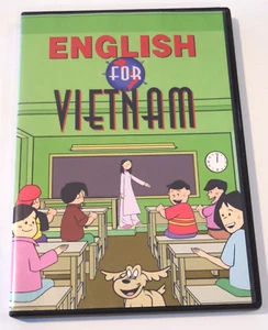 English for Vietnam DVD Set Study Instruction Language Tiếng Anh cho Việt Nam - Picture 1 of 8