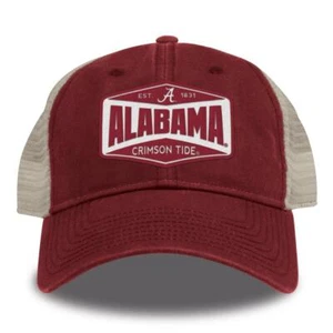 Alabama Crimson Tide Bama Trucker Hat Washed Super Soft Mesh Cap - Picture 1 of 6