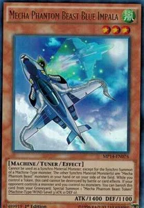 Mecha Phantom Beast Blue Impala MP14-EN076 X 1 Mint  1st  YUGIOH ULTRA HOLO  - Picture 1 of 1