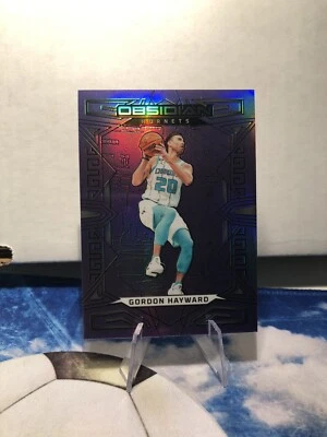 2022-23 Panini Obsidian Electric Etch Purple Flood /49 Gordon Hayward #37 - Image 1 of 2