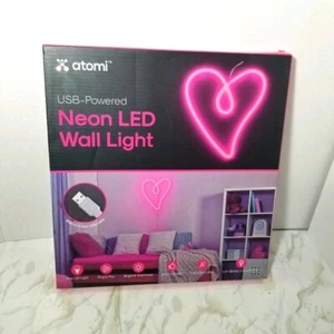 Lampada da parete led al neon - Foto 1 di 2