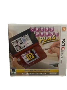 Crossword Plus (Nintendo 3ds, 2012) Complete - Picture 1 of 2