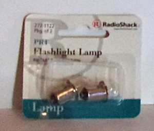 Radio Shack #272-1122 #PR4 Pig of 2 Flashlight Lamps NEW - Picture 1 of 1