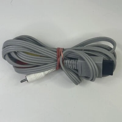 Nintendo Wii AV Cable Cord RVL-009 Audio Video OEM Official Tested Works - Image 1 of 4