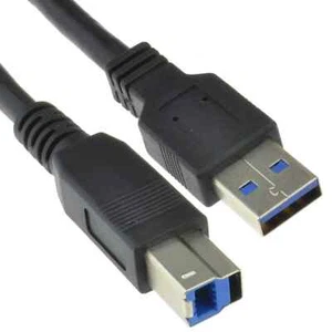 USB Druckerkabel USB 3.0 Typ A auf B Stecker Leitung Scanner HDD High Speed 2 Meter - Bild 1 von 9