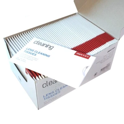 Matin (50 Sheets x 50  Pack) Lens Cleaning Tissues Papers Optical Glass Wipes  - Image 1 of 3